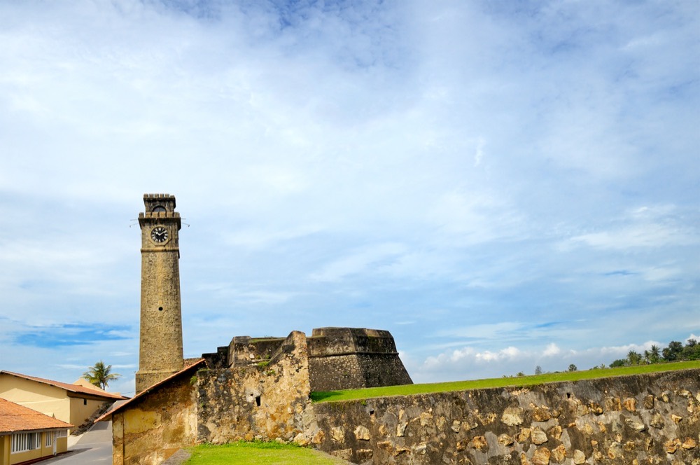 The ramparts of Galle Fort